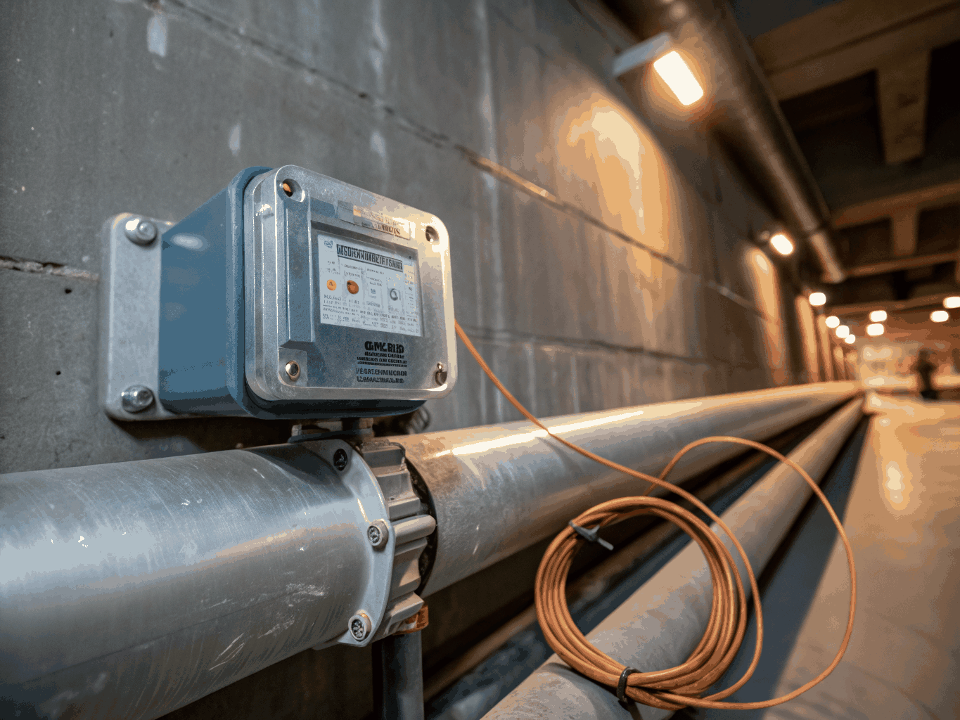 Precision digital electromagnetic flowmeter sensor for cooling telemetry