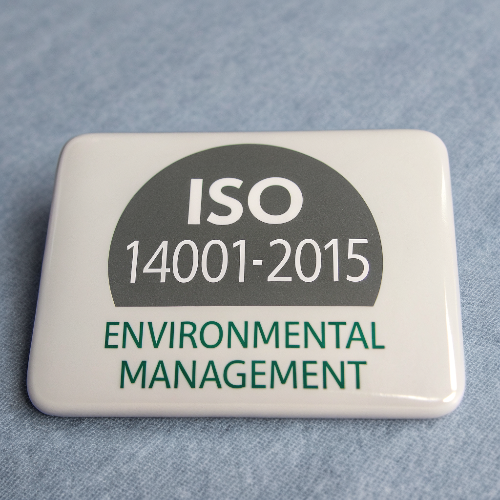 ISO 14001:2015 Official Certification Seal