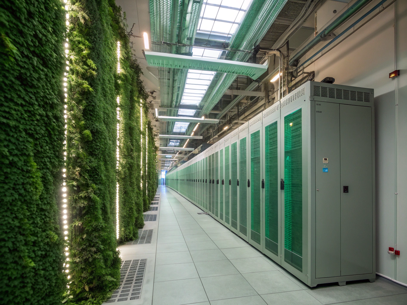 Exterior modular indirect evaporative data center cooling system